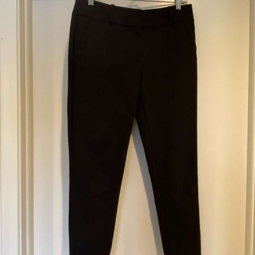 Black LOFT slacks. Size 4. Only worn once.